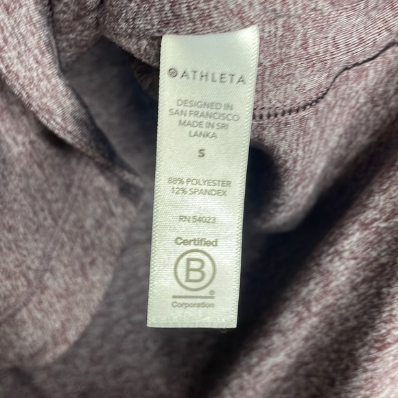 Athleta | Women’s Uptempo Hoodie‎ Purple Heather Color Size Small - Picture 7 of 9